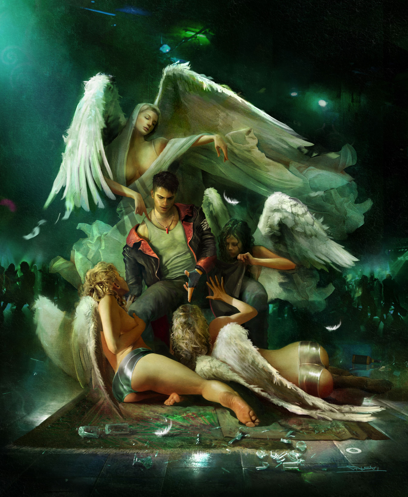 Illustration for article titled The Sexy, Colourful Art of DMC, Enslaved and Heavenly Sword